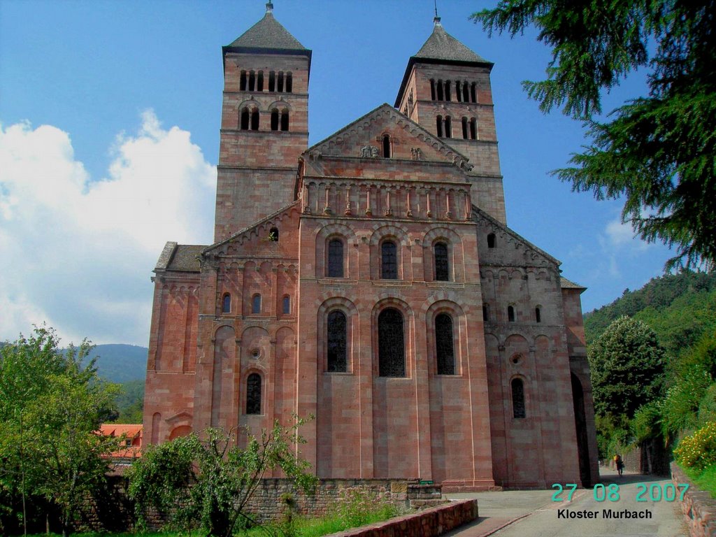 Murbach Klosterkirche by Dieter Bergmann