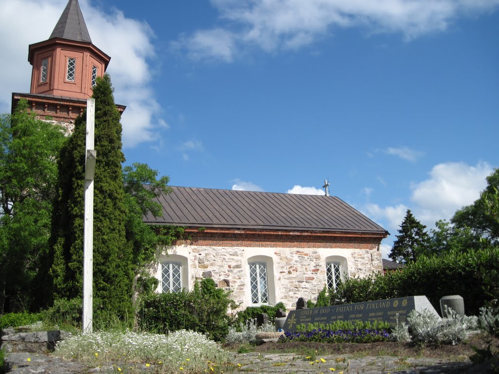 Sankarihautausmaa soldier's graves Iniö by hotarju