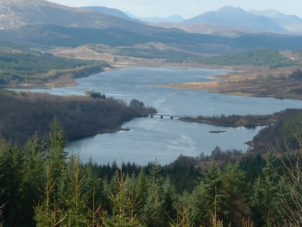 Highlands, panorma cerca de Invergarry by aldritx