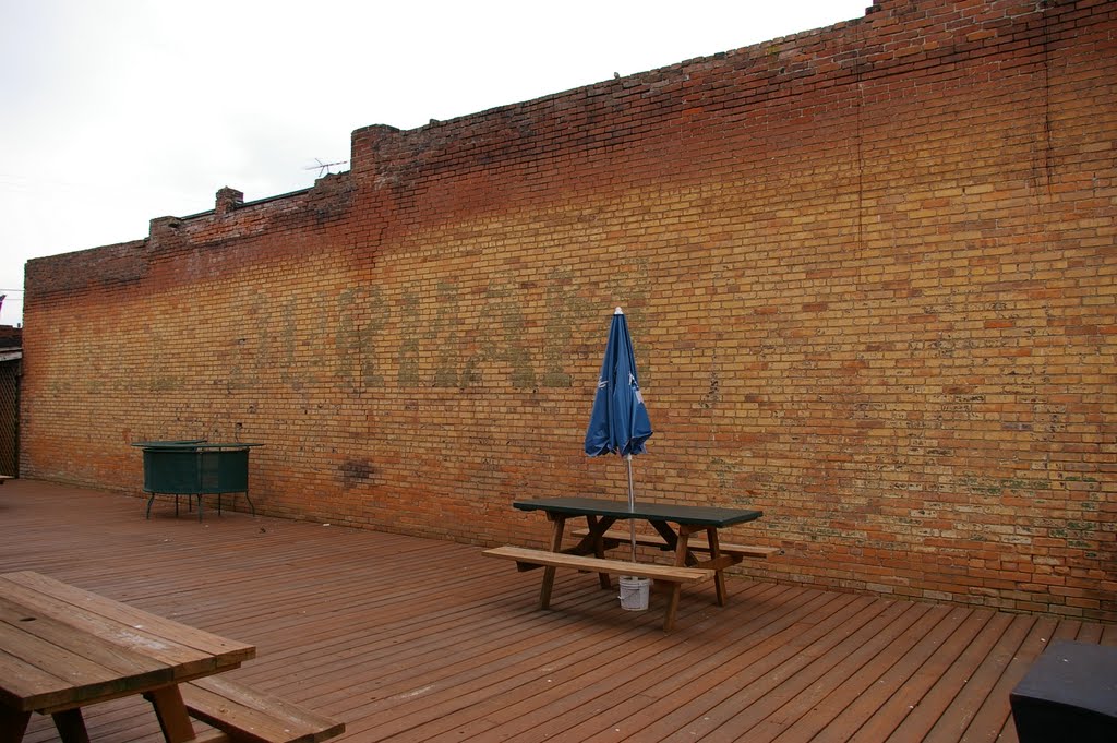 Bull Durham Ghost Sign - Ruebel Resturant - Grafton, IL by Raygun Mike