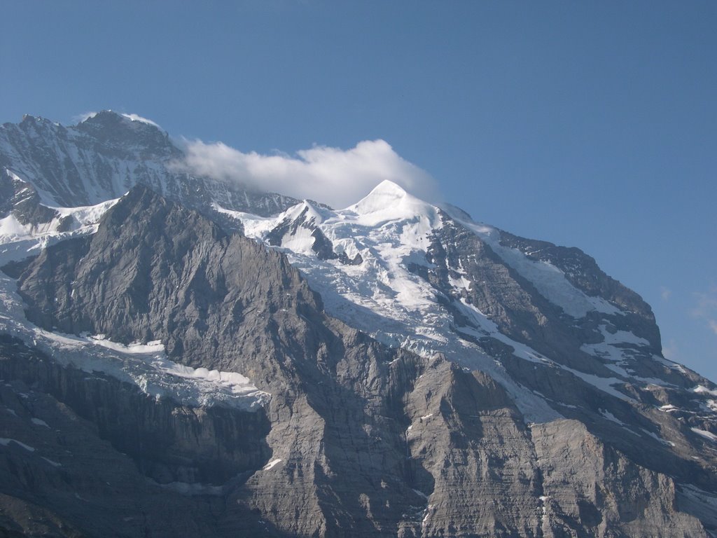 Mountain massif of the Jungfrau by Nicola e Pina Europa 2004