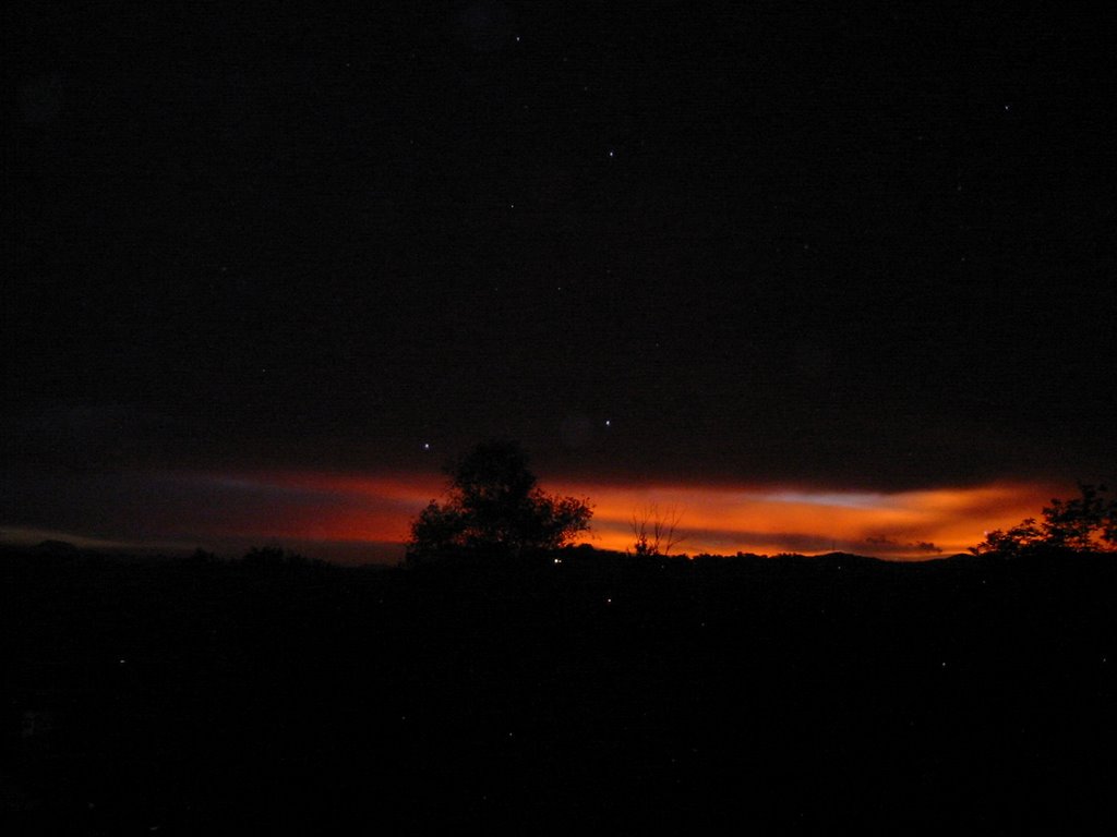 Arona - tramonto e Via Lattea in luglio by Renato Chirici