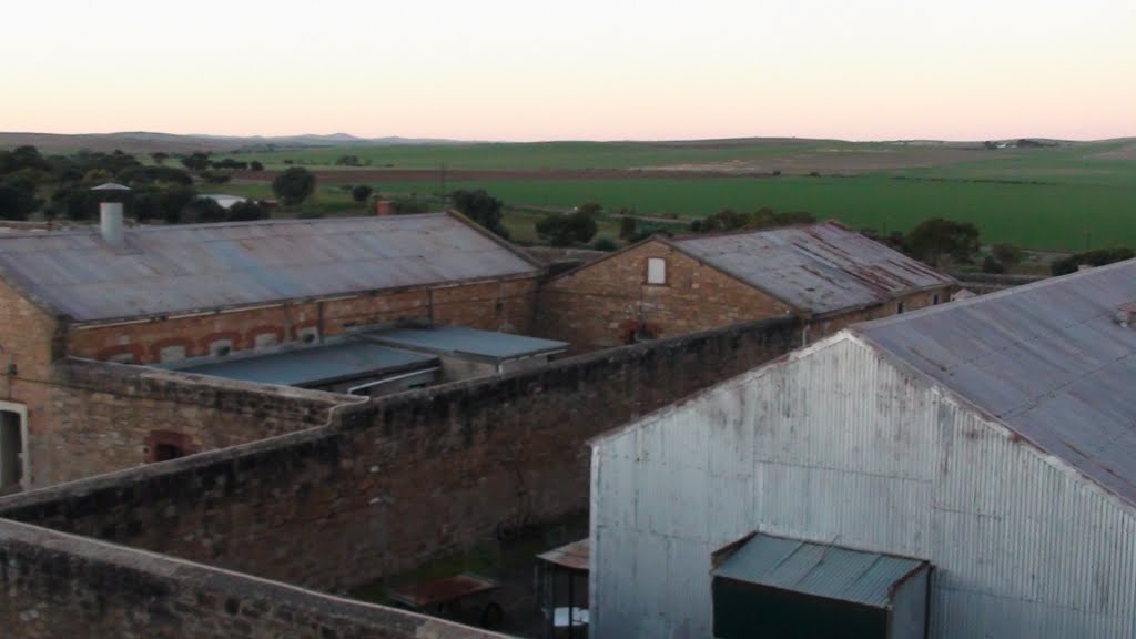 Gladstone Gaol Looking North East by Geniene Prater