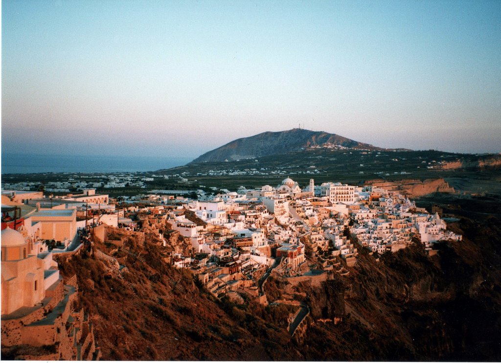 Fira, Santorini by Nick Gent