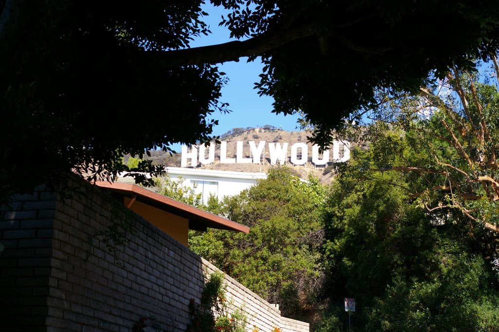 Hollywood sign by rossaert