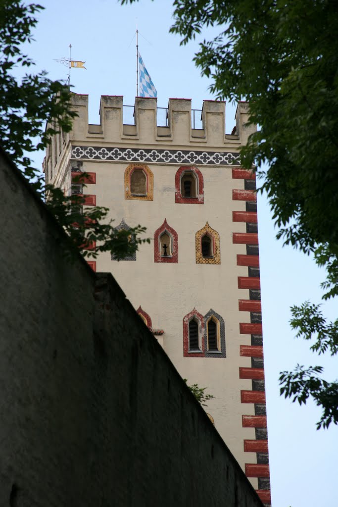 Bayertor, Landsberg am Lech, Bayern, Deutschland by Hans Sterkendries