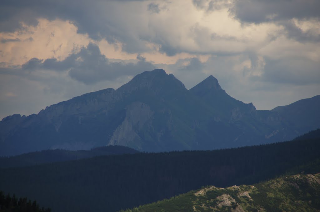 Sanrnia Skała widok na Tatry by MichalZielinski