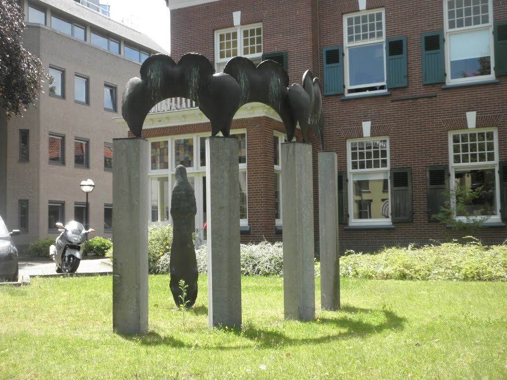 Kunst bij kantoorgebouwen , Dèsirèe Tonnaer , (1987) by Mart61