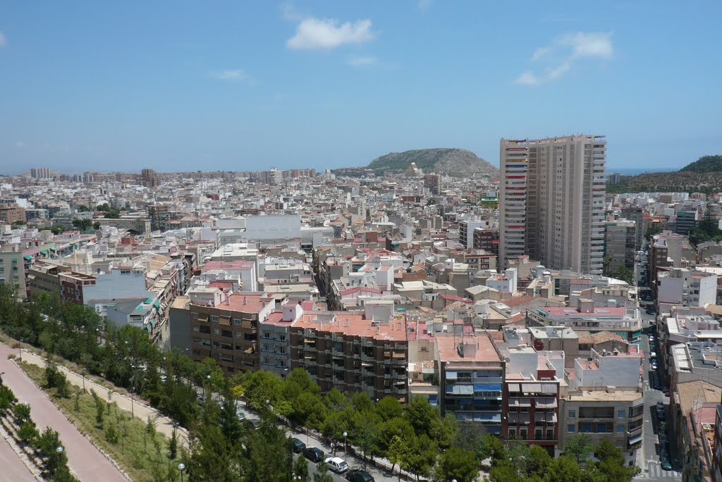 View Over Alicante by njellis