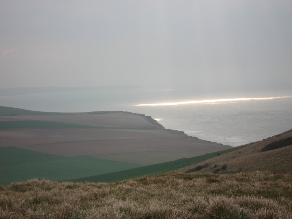 End of a winter day, cap blanc nez by Marc Follet