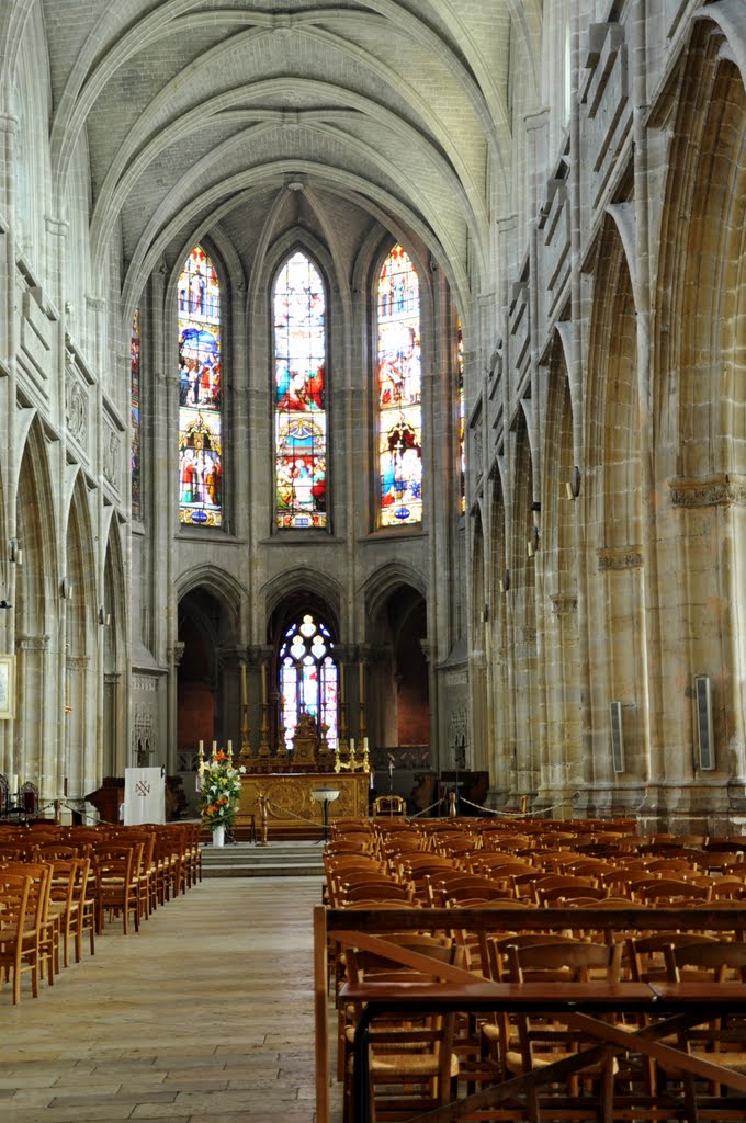 La ville de Blois, France. (La cathédrale) (To look at the full screen ). by Ho Tich Chau