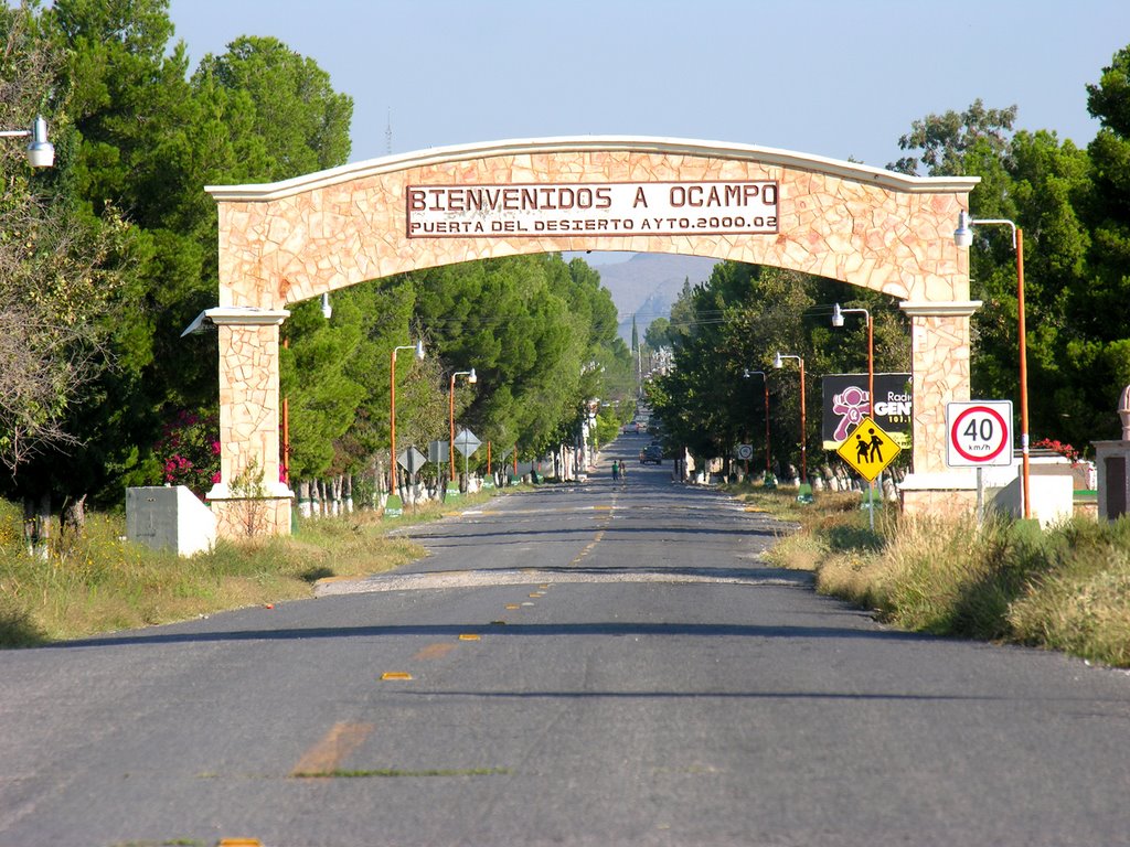 Puerta de Ocampo Coahuila by castroleo