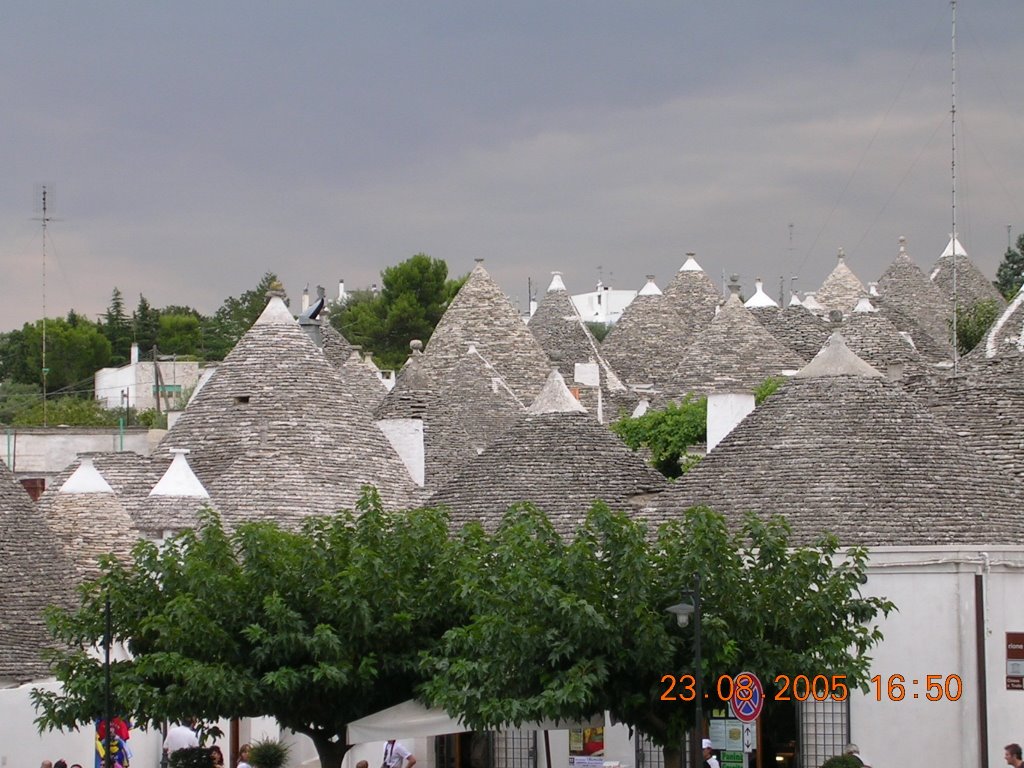 Alberobello Trulli by Pietro Lanfr.