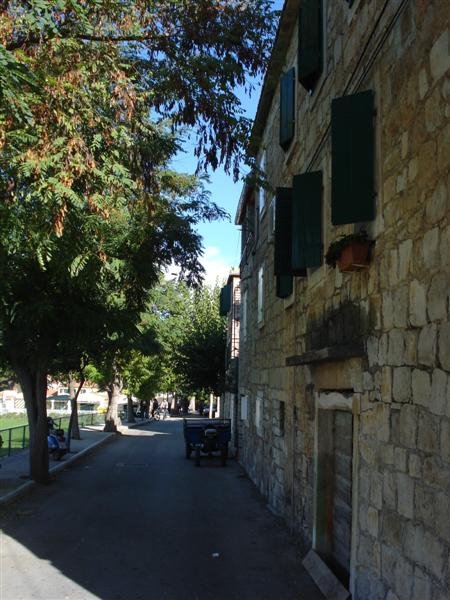 Old street in Postira by Croatia holiday Expert