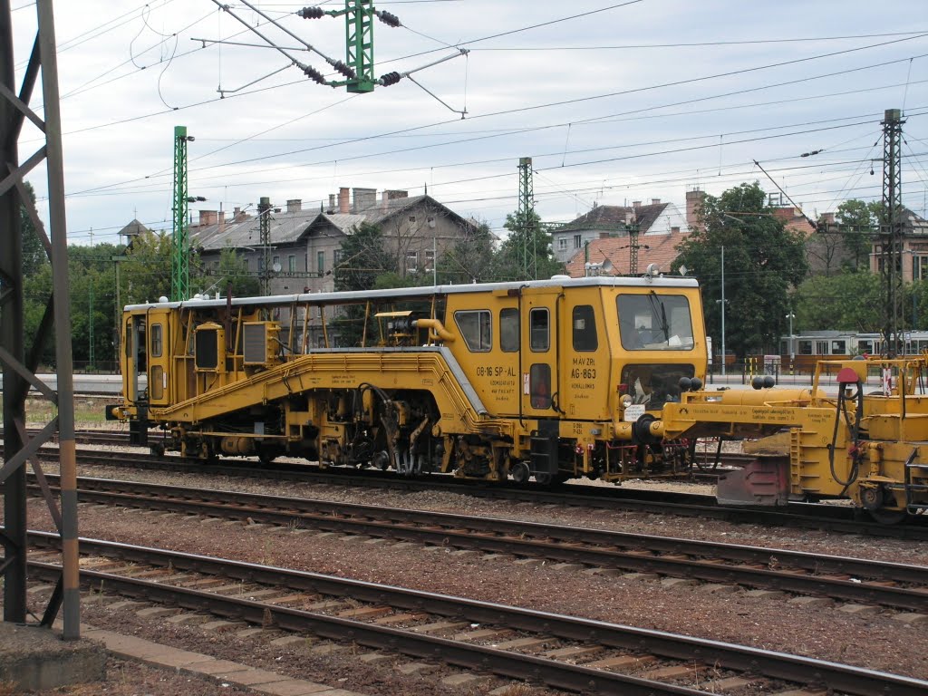 Hungary, Budapest, MÁV AG-863, SzG3 by szalay3-railway-bahn