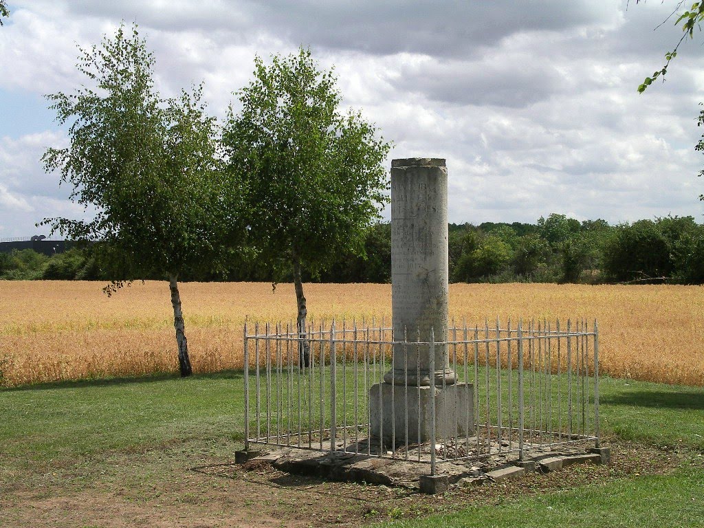 Stèle en mémoire de la bataille du Val-ès-Dunes de Guillaume le Conquérant by Roi Dagobert