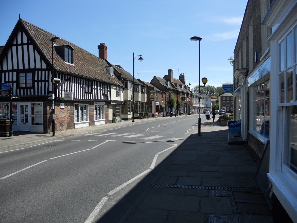 Mildenhall, view of High Street by wandering wilhelmina