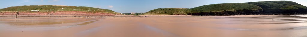 Manorbier, Pembrokeshire by Steven Cockrill