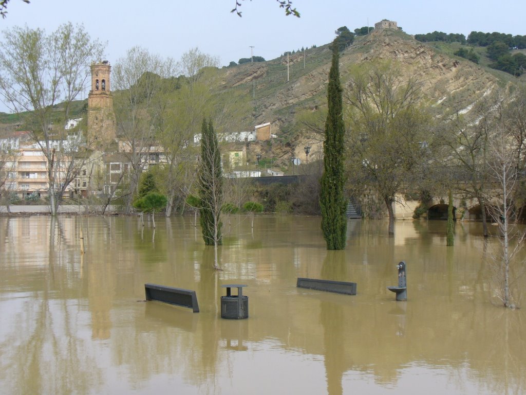 El Campanar y La Atalaya en un día de ríada by Manuel Carnero