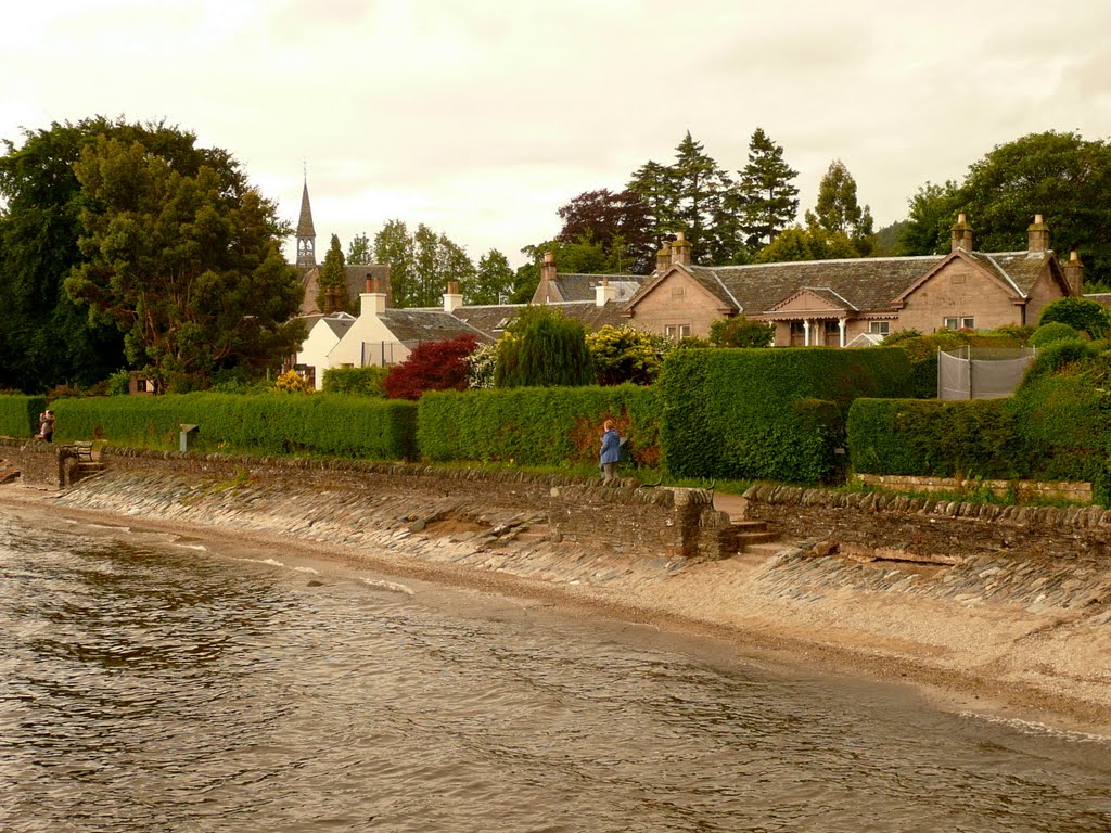 Schottland-Luss - am Loch Lomond by Heribert Duling