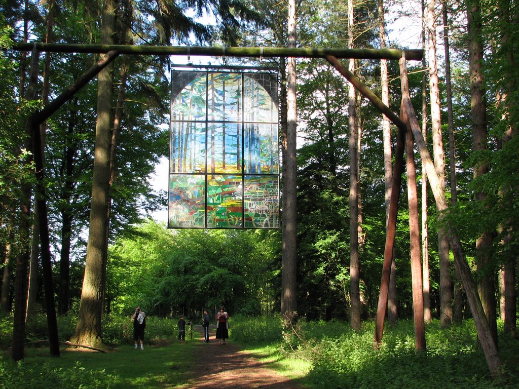 Forest of Dean Sculpture Trail - Cathedral by Kevin Baldwin