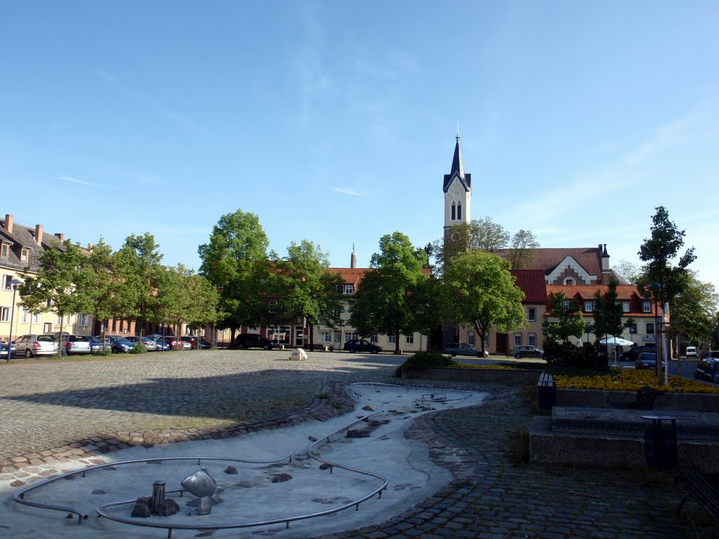 Rosslau, Markt by Thorbjoern