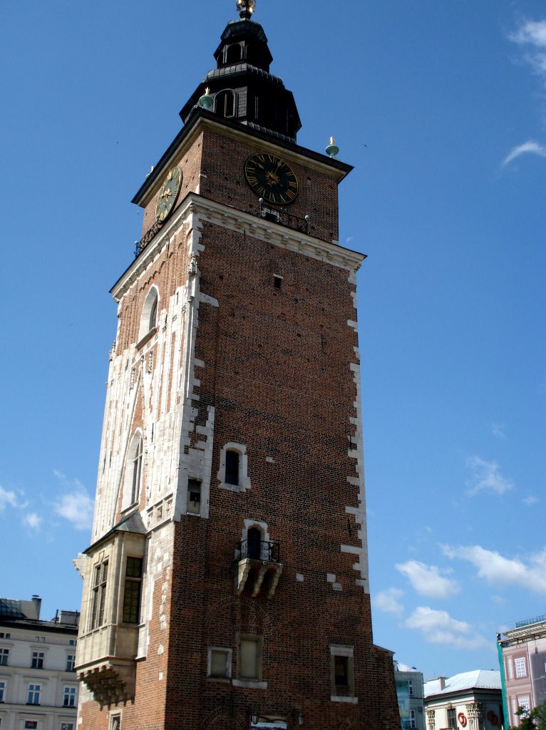 Polonia, Cracovia, Torre Mercado by cesarcriado