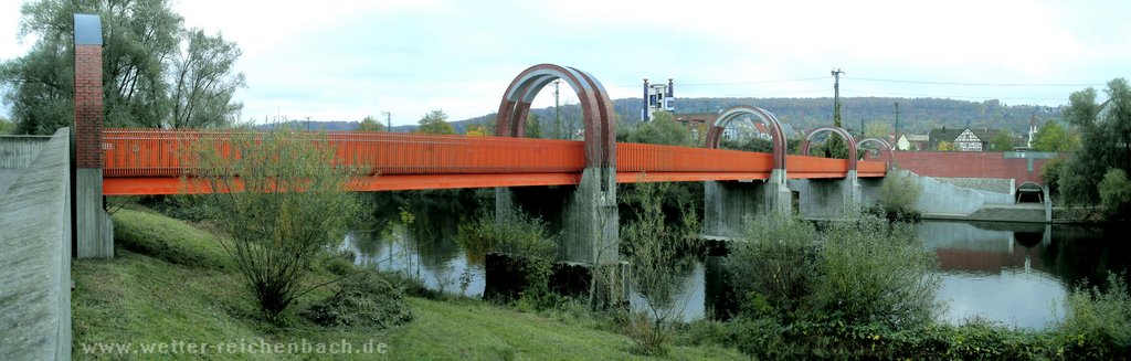 Otto-Steg übern Neckar in Plochingen by erickubitschek