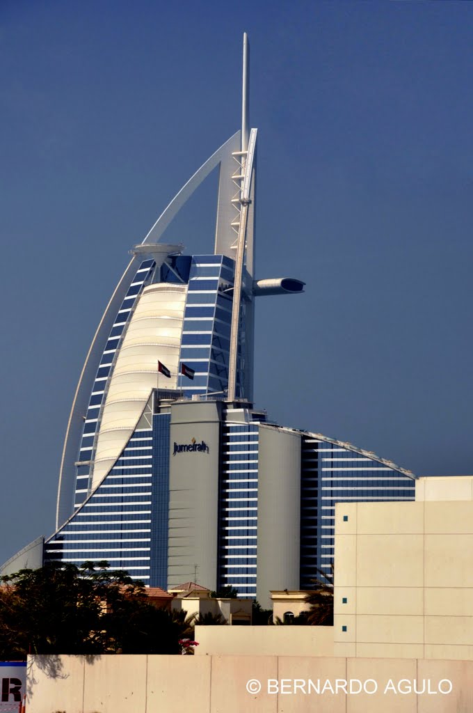 Burj Al Arab & Jumeirah Beach Hotel, Jumeirah 3, Dubai, United Arab Emirates by Silverhead