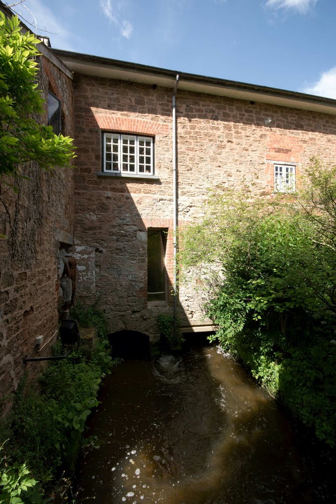 Outflow from Otterton Mill by Matthew Winn