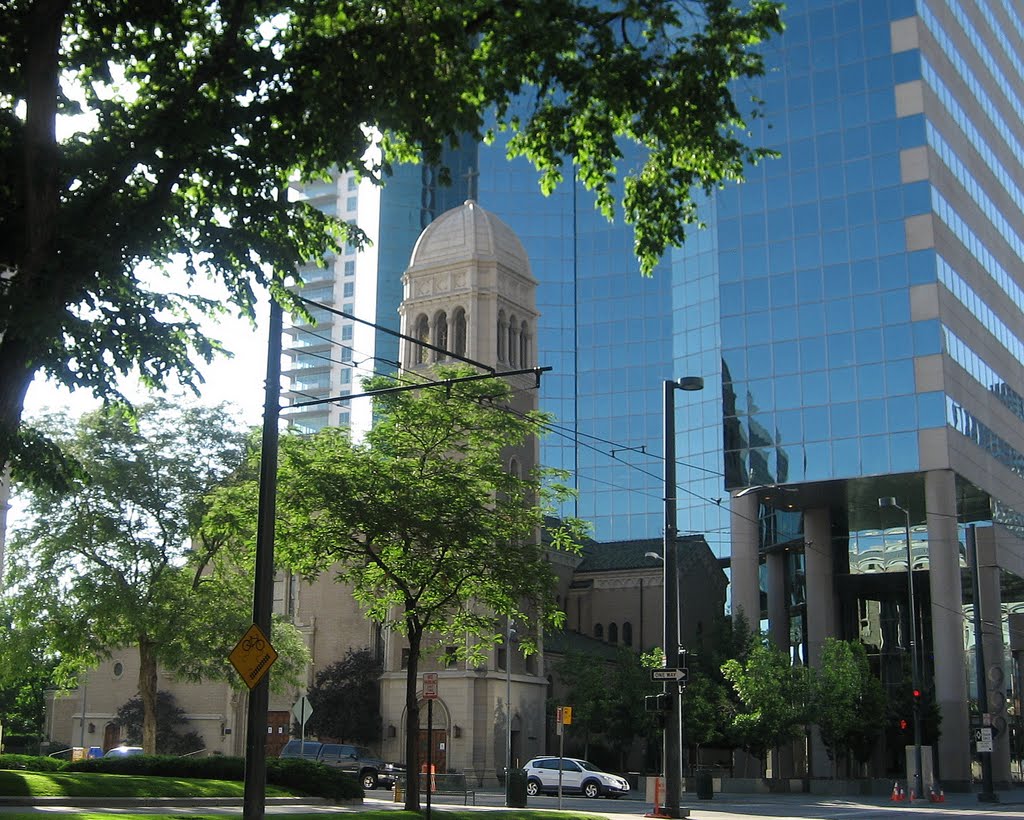 Holy Ghost Catholic Church nestled in1999 Broadway building by adoverboy2