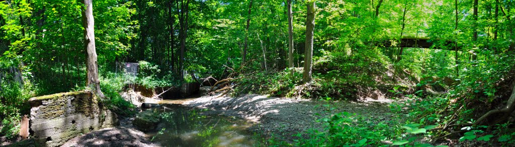 Moraine Ravine Panorama by ABud1