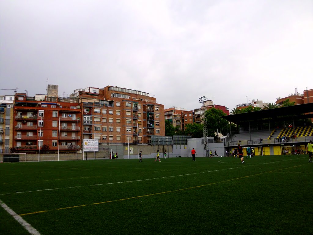 Estadio Nou Barris, C.F. MONTAÑESA, Barcelona by marcel_brb