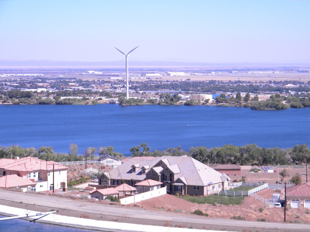 View of The Aerospace Valley and Lake Palmdale in Palmdale, CA by jmbarbossa