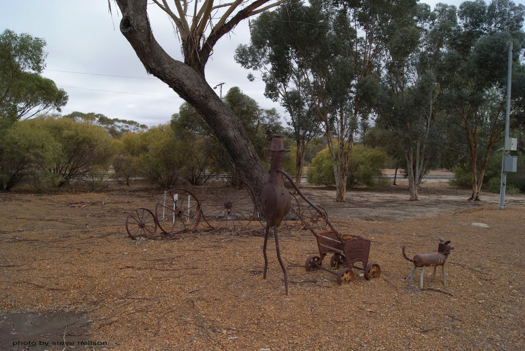 Iron sculptures by stevemark