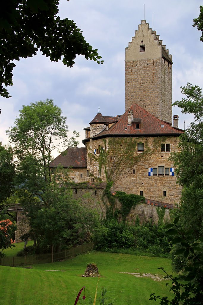 Burg Kipfenberg by Artur Lutz