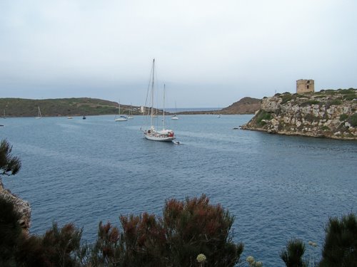 Cala Teulera (Mahon Harbour) by Michel Lahaut