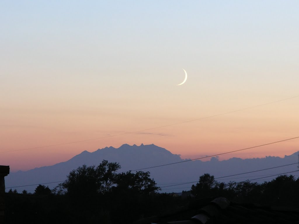 La luna sul Rosa, da Balgano by trapel76