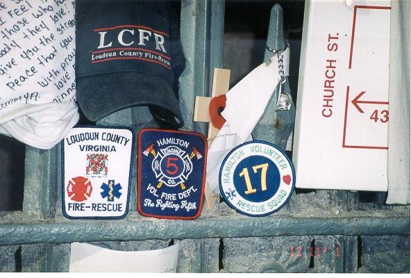 Ground Zero: 12/11/01 Memorial Wall by Chip.Justis