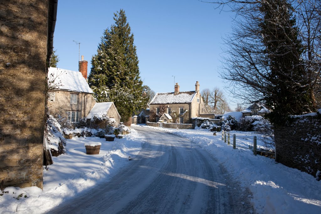 Coln St Alwyns in Winter by Neil MacDougall