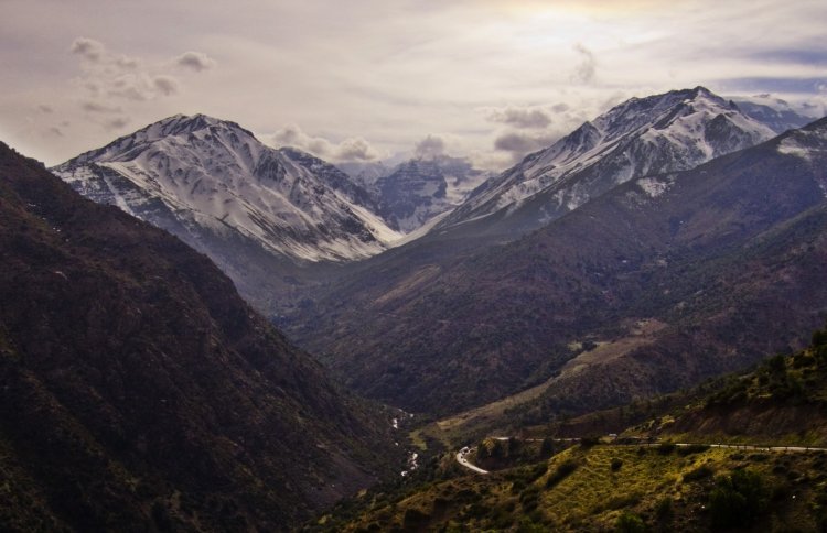 Vista de los Andes by jparis