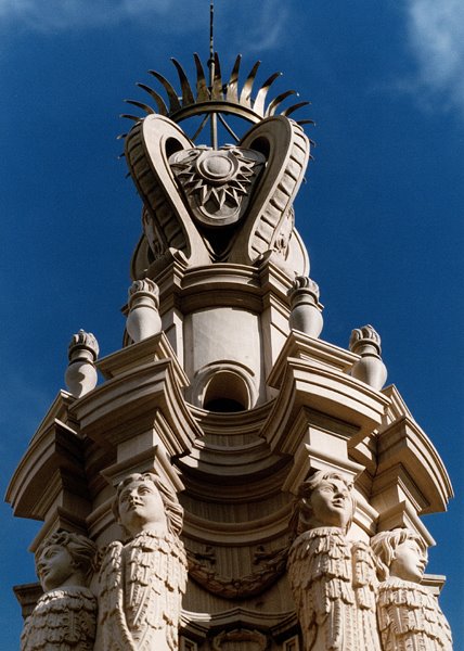 Sant'Andrea delle Fratte - campanile di Borromini by fabrizio dal passo