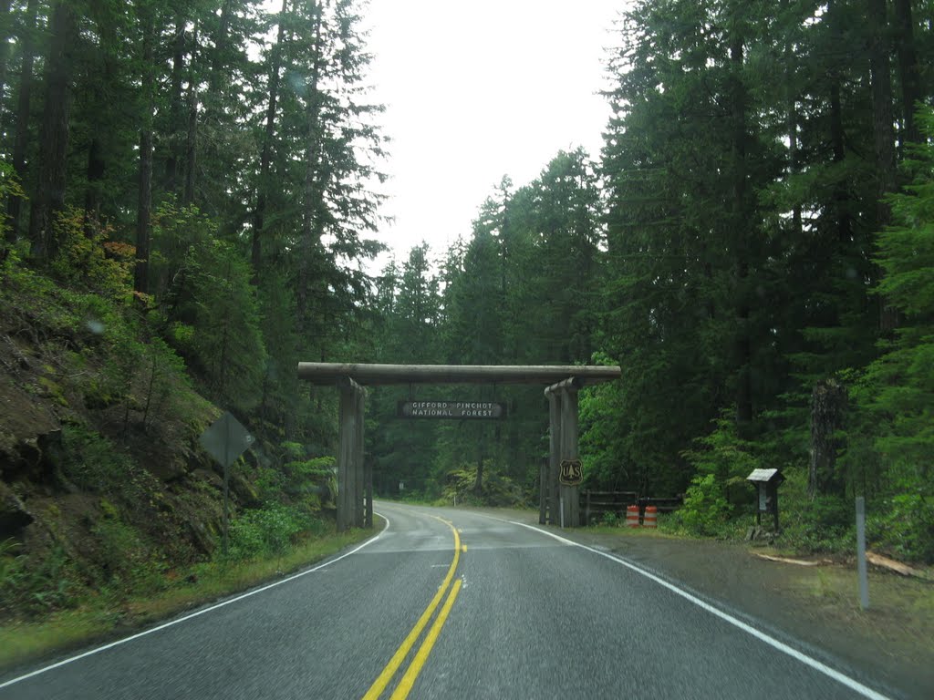 Gateway to Gifford Pinchot Nat. Forest/exit from Mt. Rainier Nat. Park by htabor