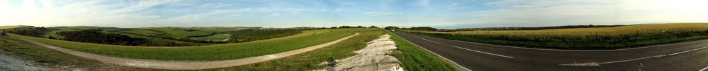 Devils Dyke Road Panorama by vincent998