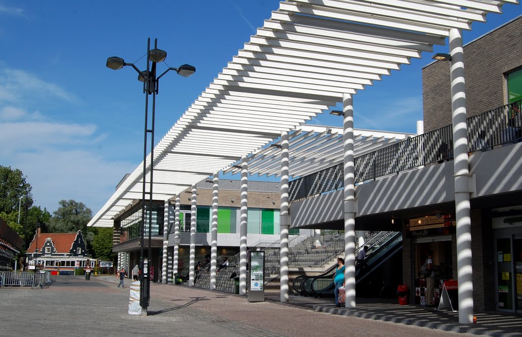 Bruges rail station. Candy Stripes by Amelia Royan