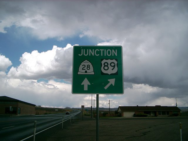 US-89/UT-28 Junction (2) by Rover_0