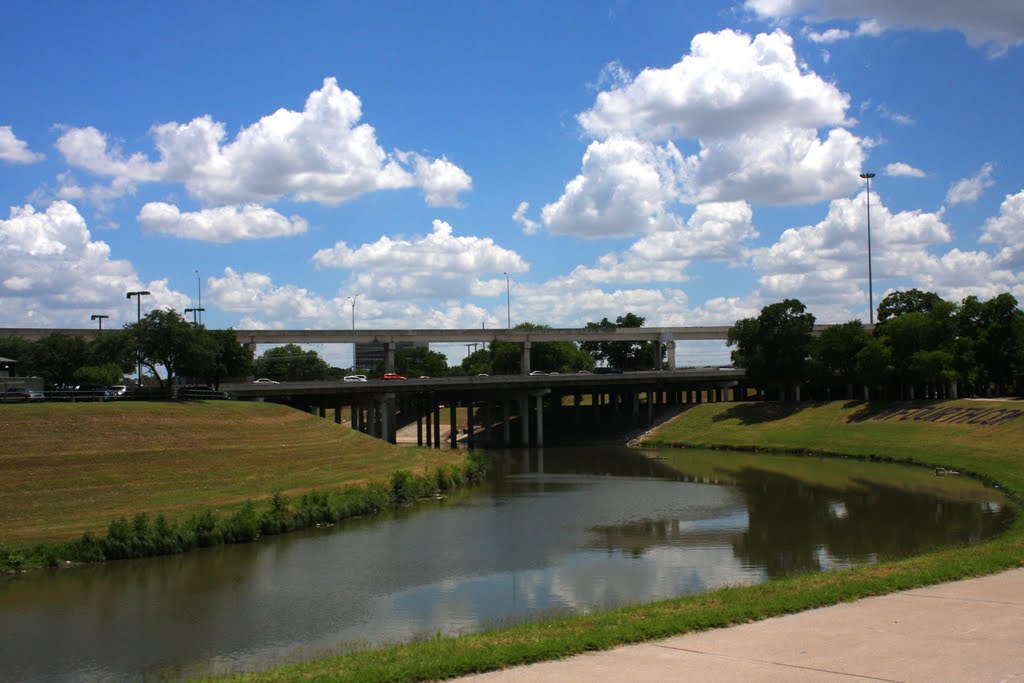 Trinity River and I-30 from the Forest Park Miniature Railroad by 1badgmc