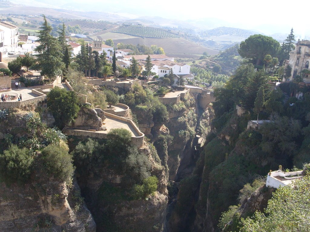 View to Puente Viejo, Ronda by Seuche