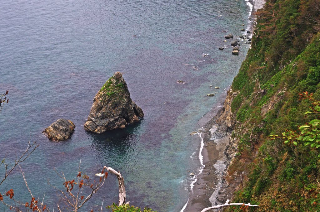 Unosudangai rock formation, Iwate, Tohoku 鵜ノ巣断崖 岩手 by Todd Stradford