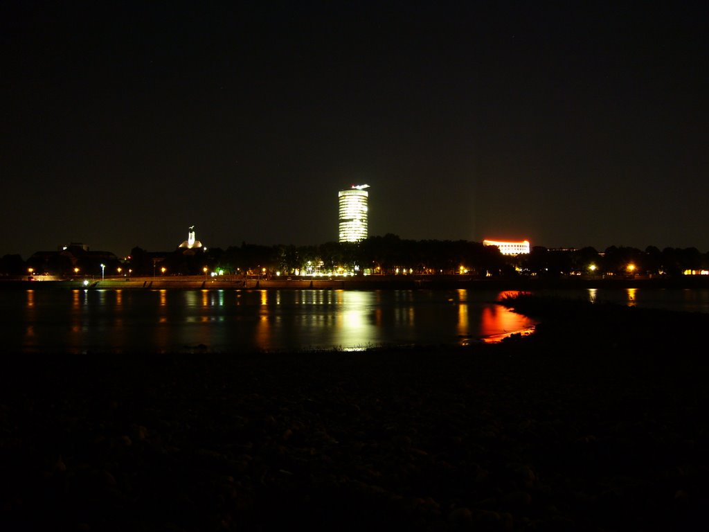 Victoria and eon Tower in Duesseldorf by Conrad Barthelmes